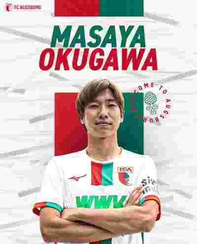 官方：奥格斯堡以自由转会的方式签下27岁日本球员奥川雅也